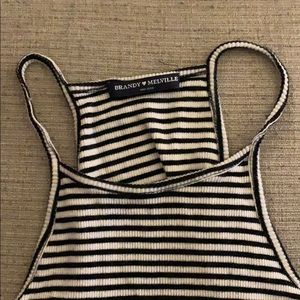 Brandy Melville high neck crop